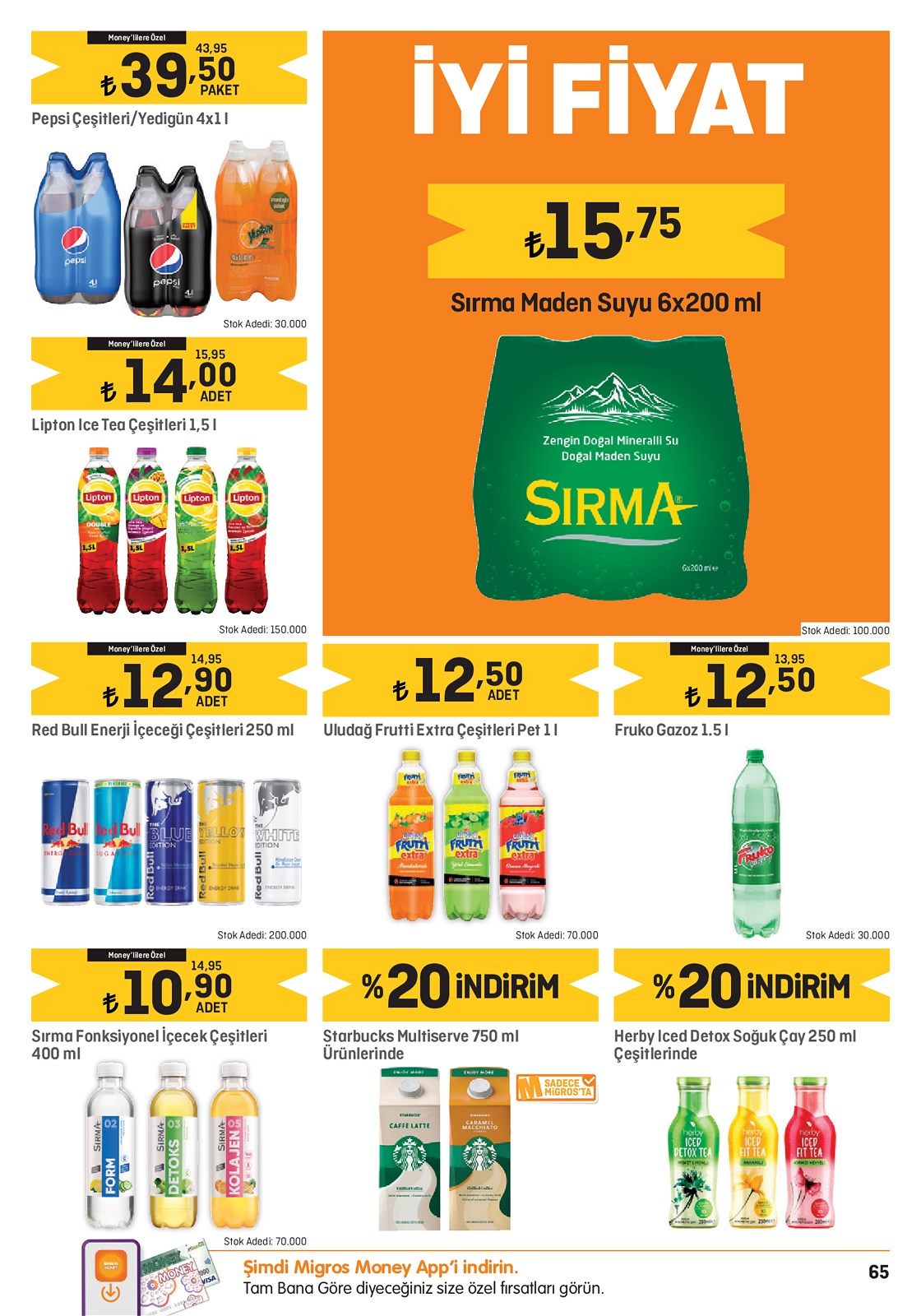 29.09.2022 Migros broşürü 65. sayfa