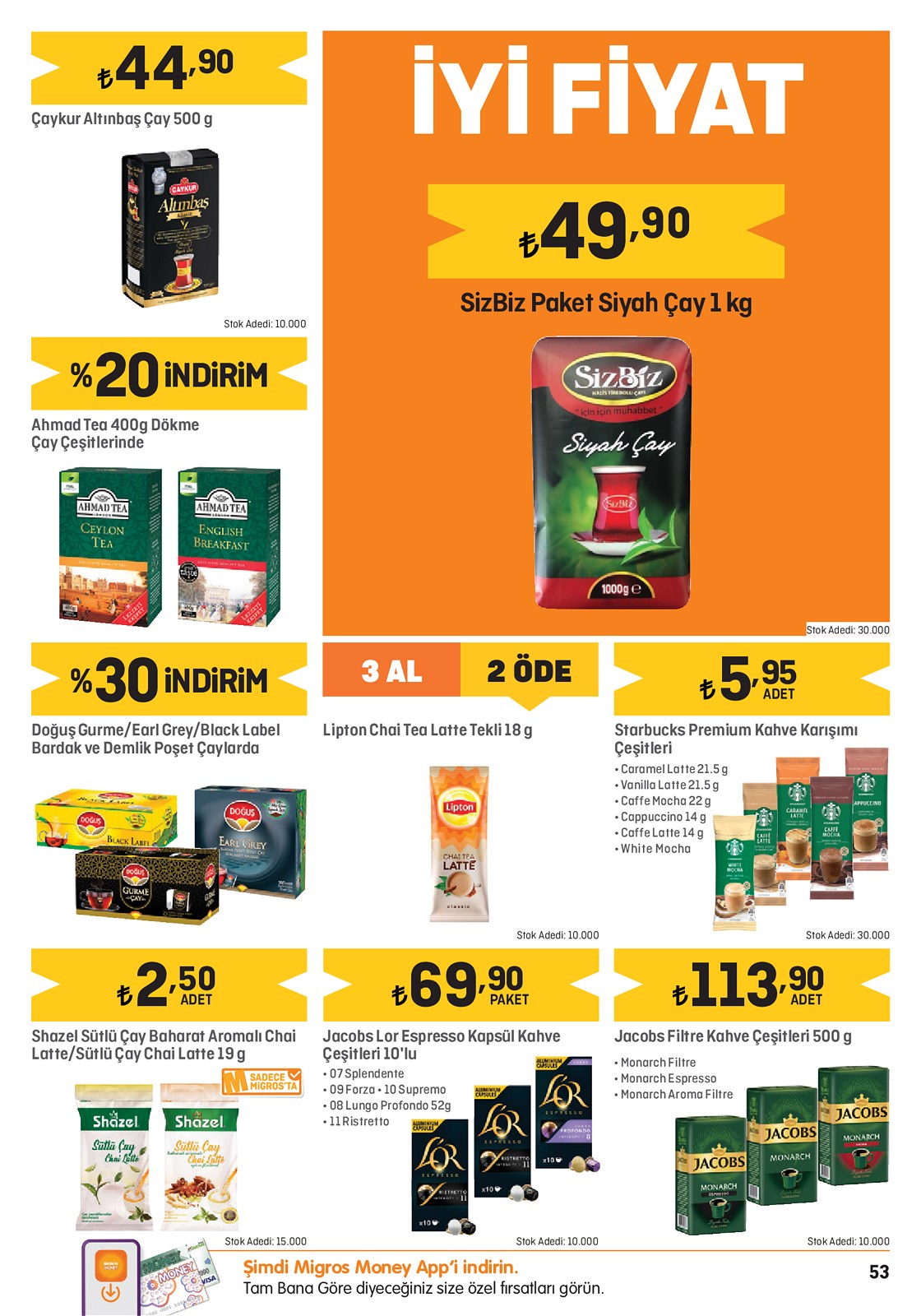 13.10.2022 Migros broşürü 53. sayfa