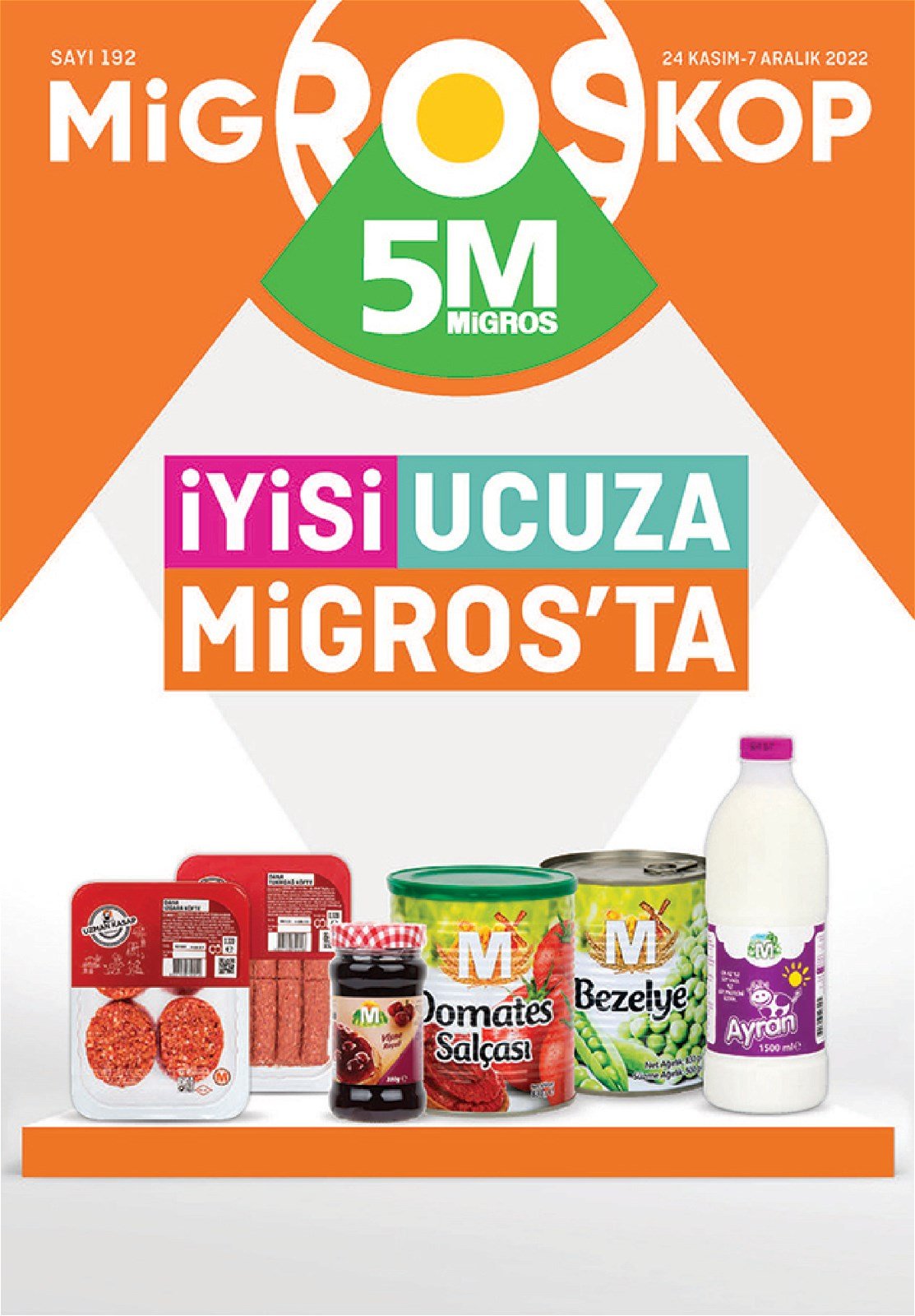 24.11.2022 Migros broşürü 1. sayfa