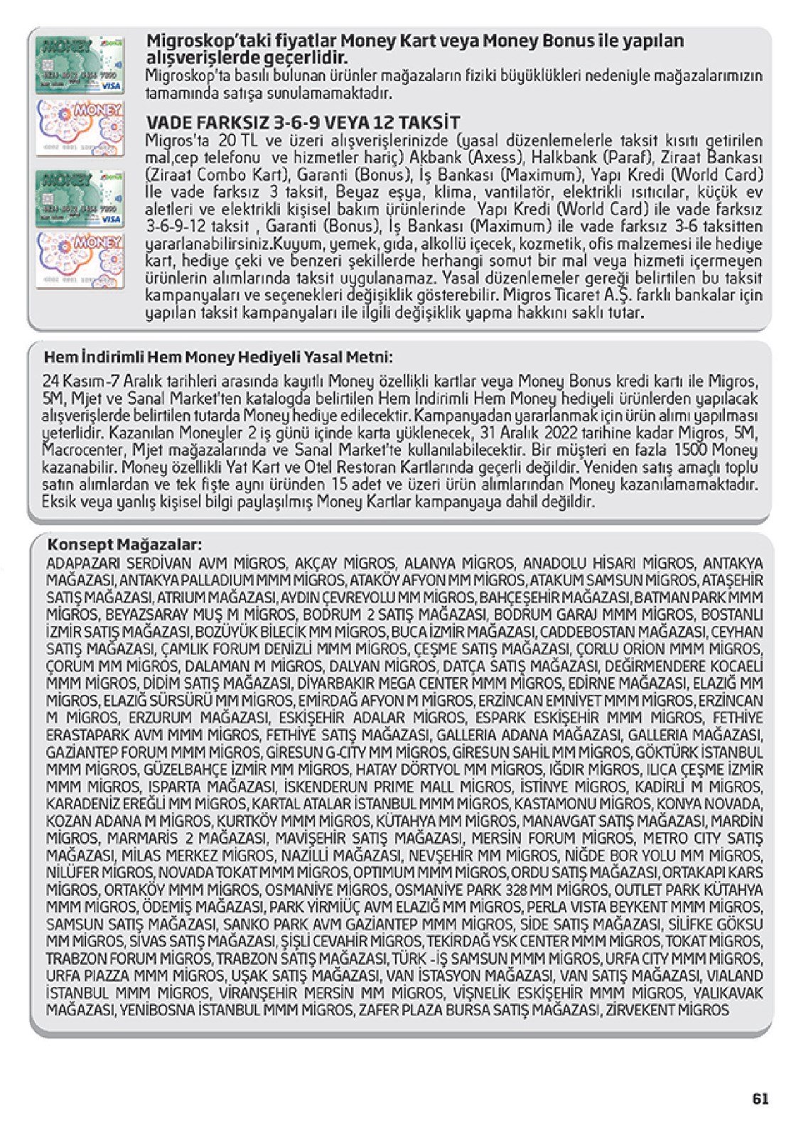 24.11.2022 Migros broşürü 61. sayfa