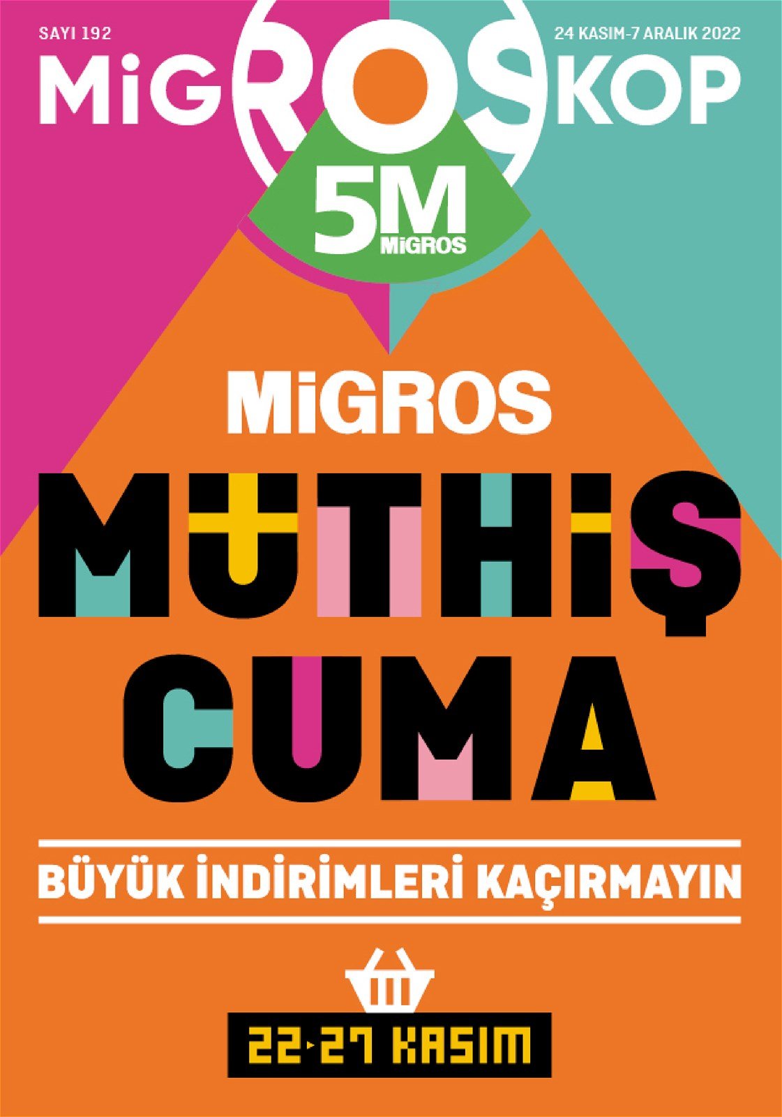 24.11.2022 Migros broşürü 1. sayfa