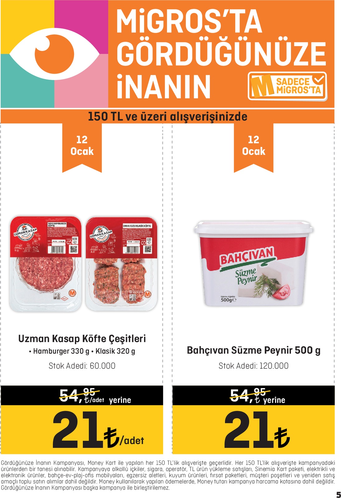 05.01.2023 Migros broşürü 5. sayfa