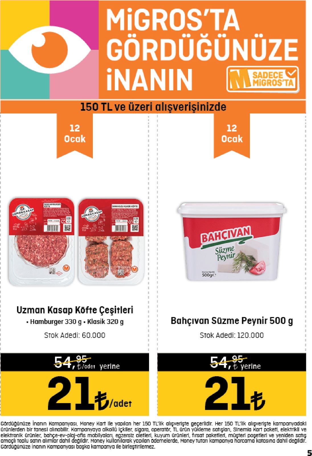 05.01.2023 Migros broşürü 5. sayfa