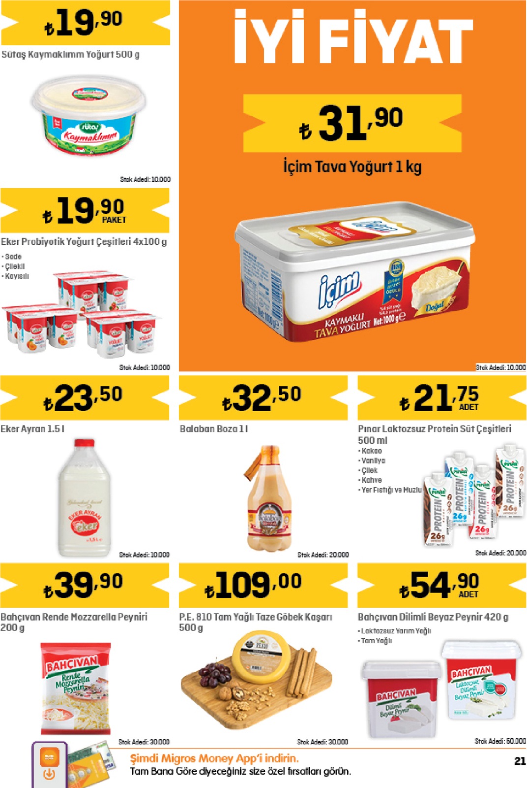 05.01.2023 Migros broşürü 21. sayfa