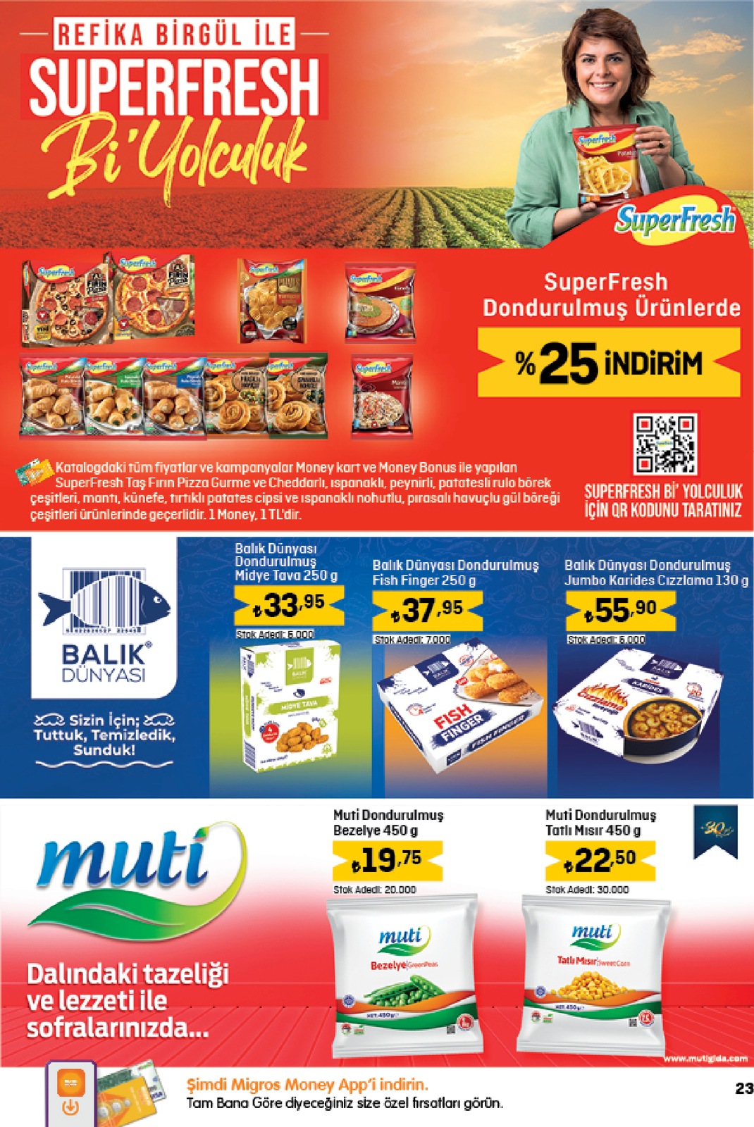 05.01.2023 Migros broşürü 23. sayfa