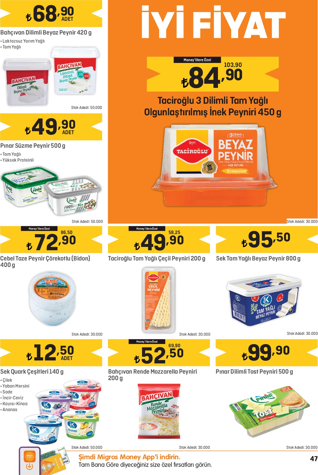 02.02.2023 Migros broşürü 47. sayfa