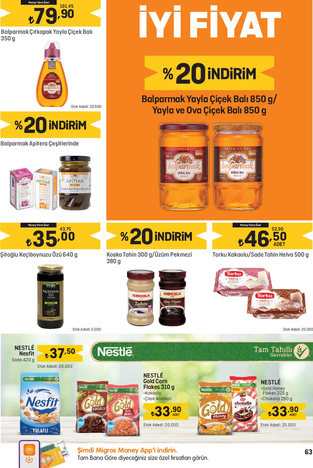 02.02.2023 Migros broşürü 63. sayfa