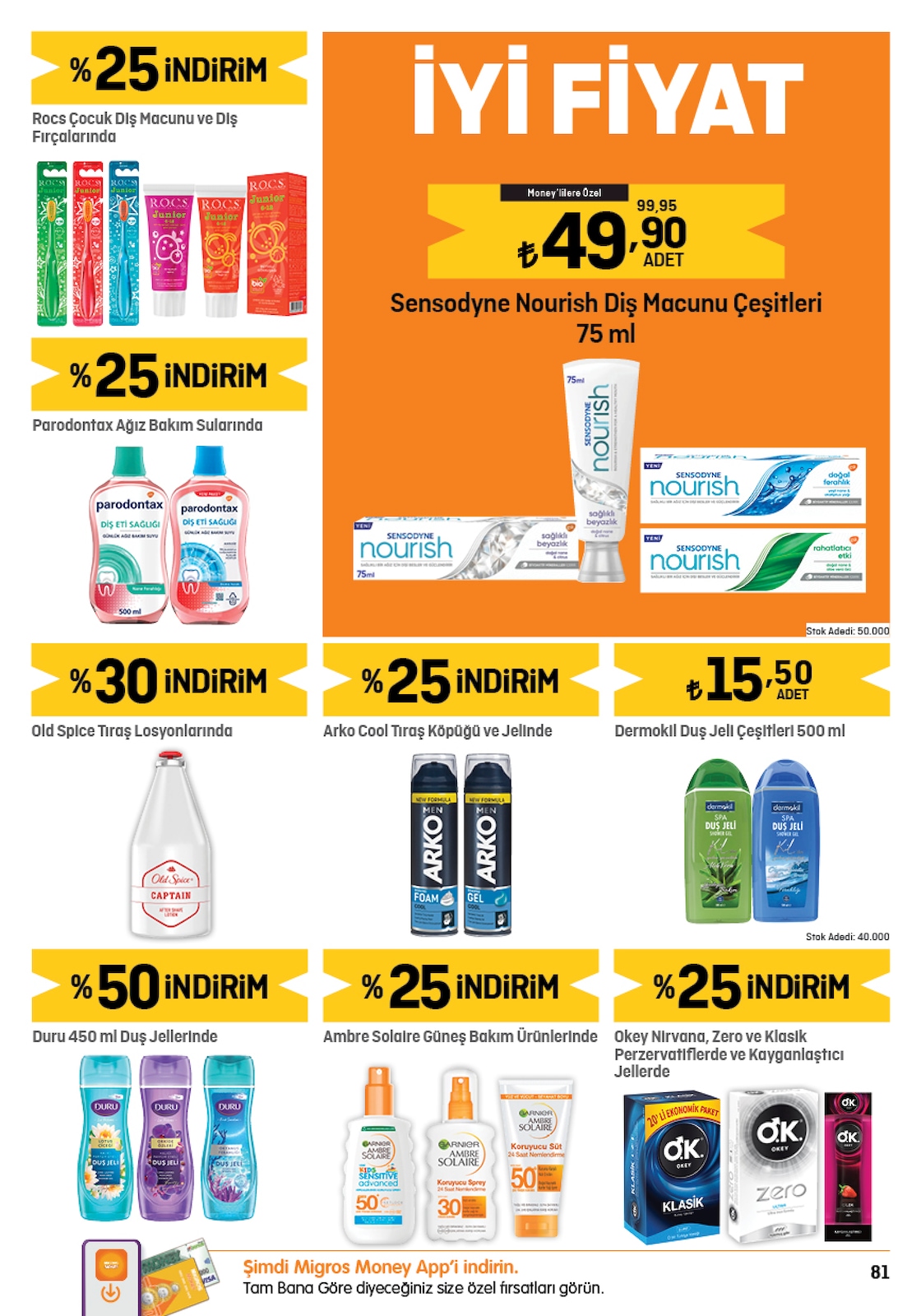20.04.2023 Migros broşürü 81. sayfa