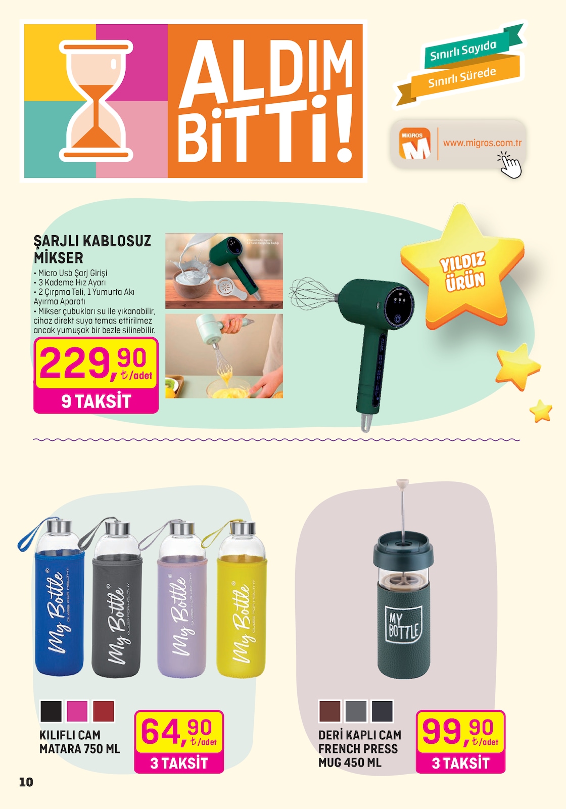 28.09.2023 Migros broşürü 10. sayfa