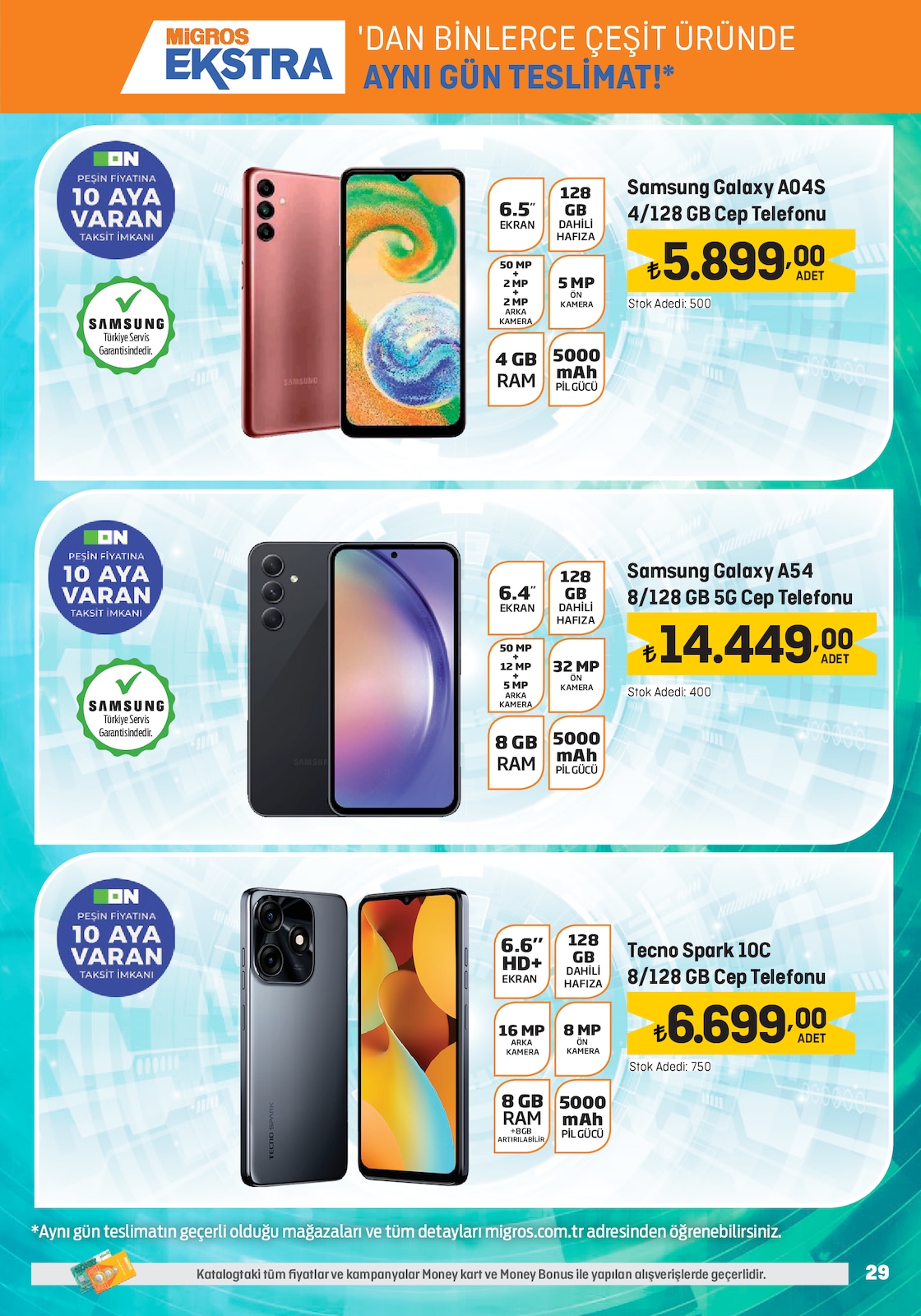 28.09.2023 Migros broşürü 29. sayfa