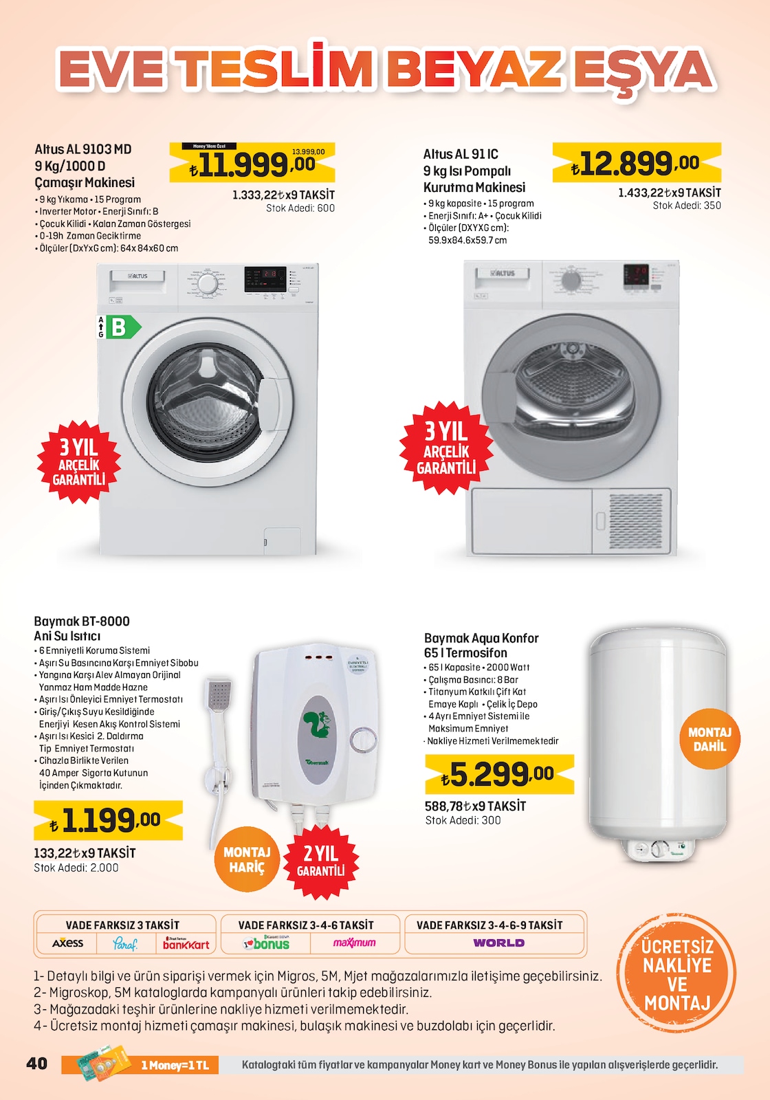 28.09.2023 Migros broşürü 40. sayfa