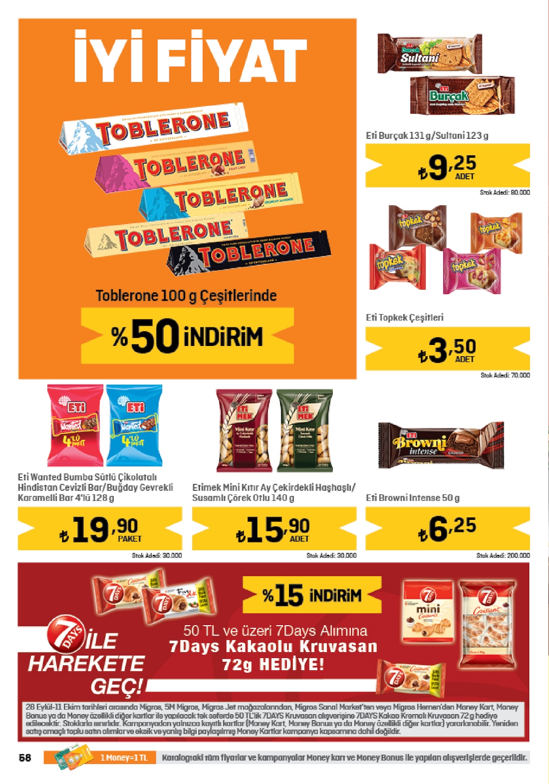 28.09.2023 Migros broşürü 58. sayfa