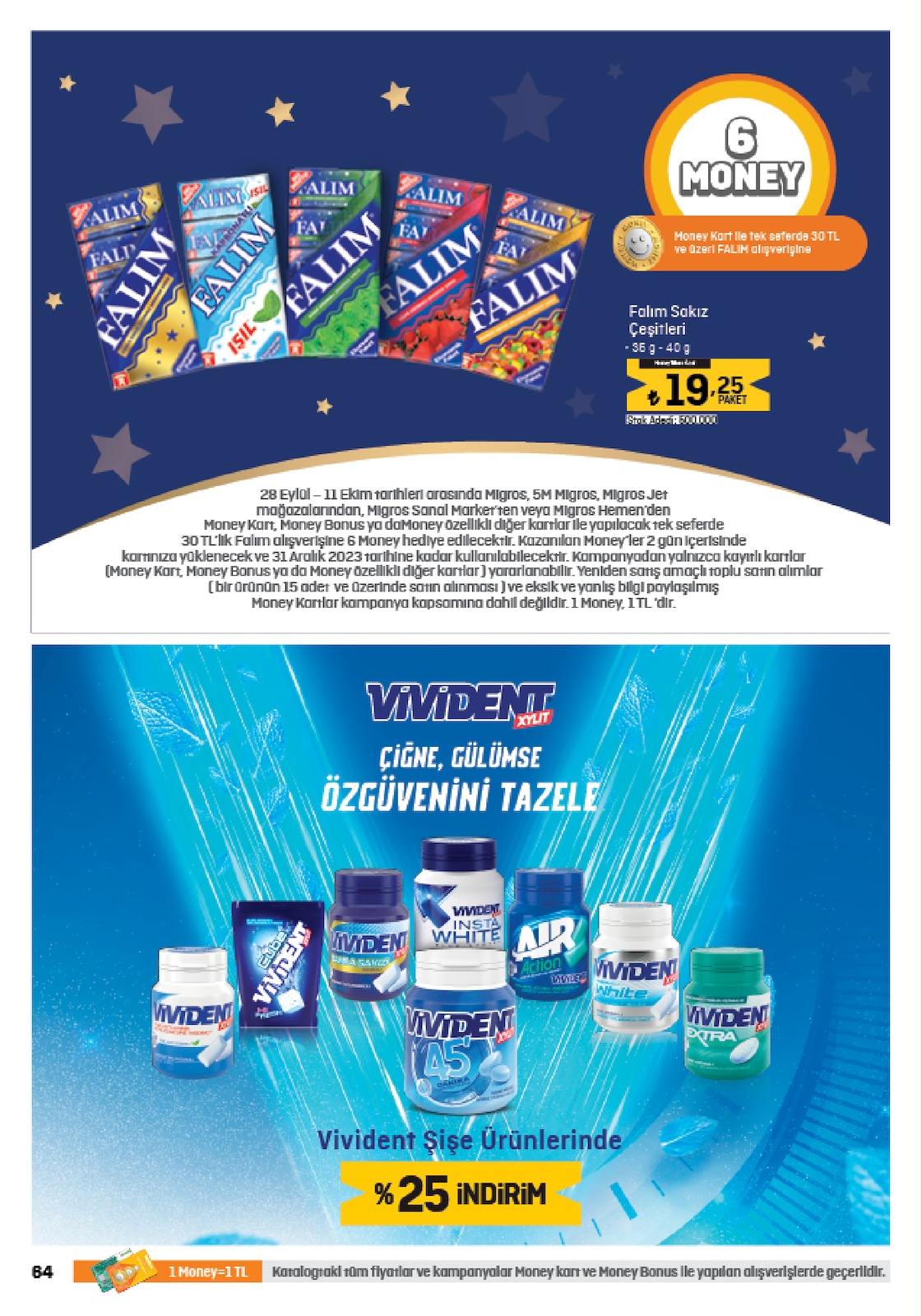 28.09.2023 Migros broşürü 64. sayfa