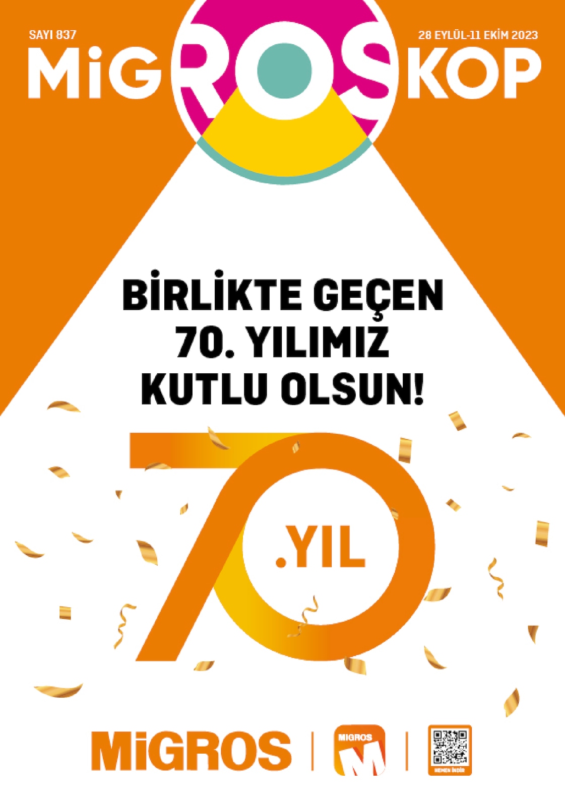 28.09.2023 Migros broşürü 1. sayfa