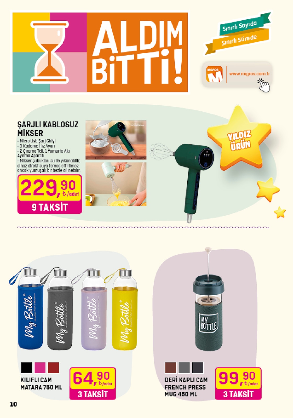 28.09.2023 Migros broşürü 10. sayfa