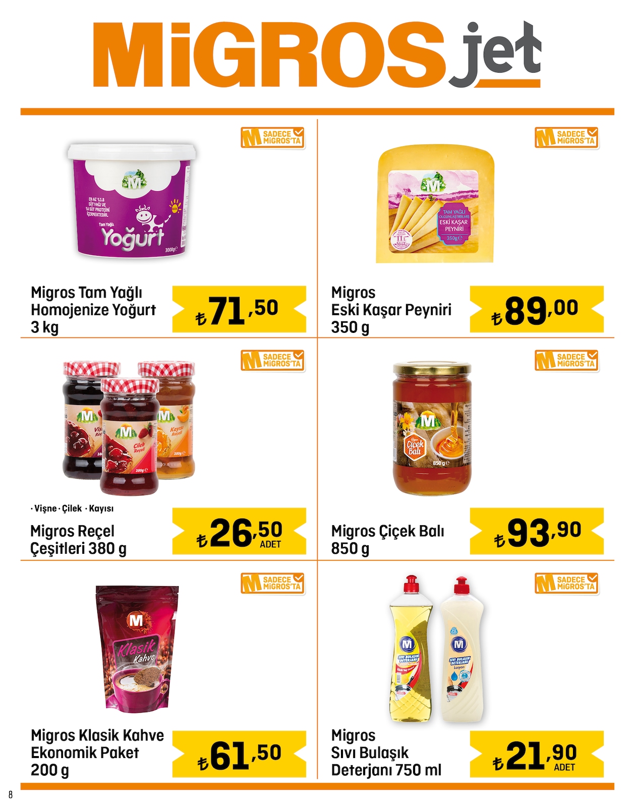 28.09.2023 Migros broşürü 8. sayfa