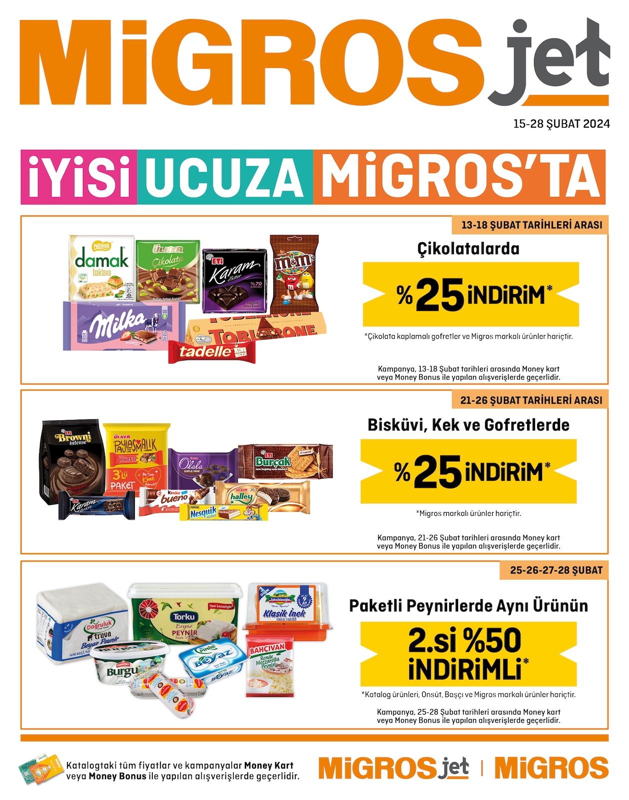 15.02.2024 Migros broşürü 1. sayfa