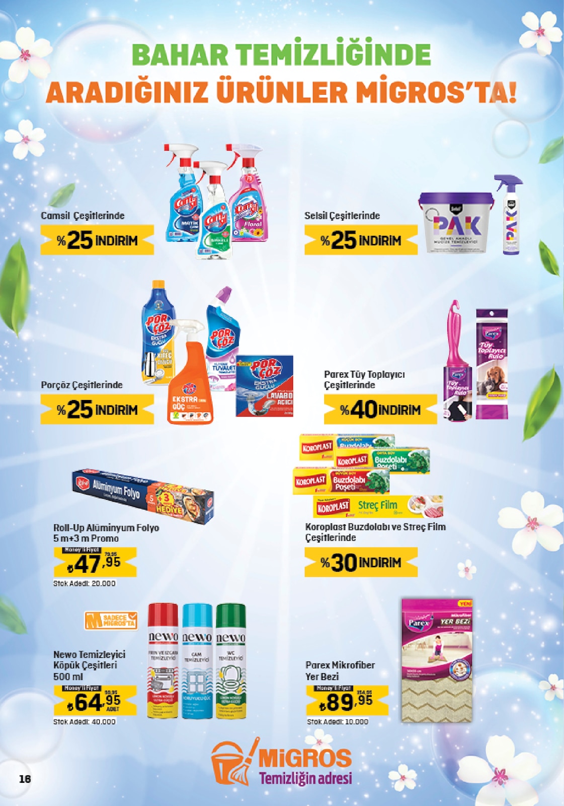 18.04.2024 Migros broşürü 16. sayfa