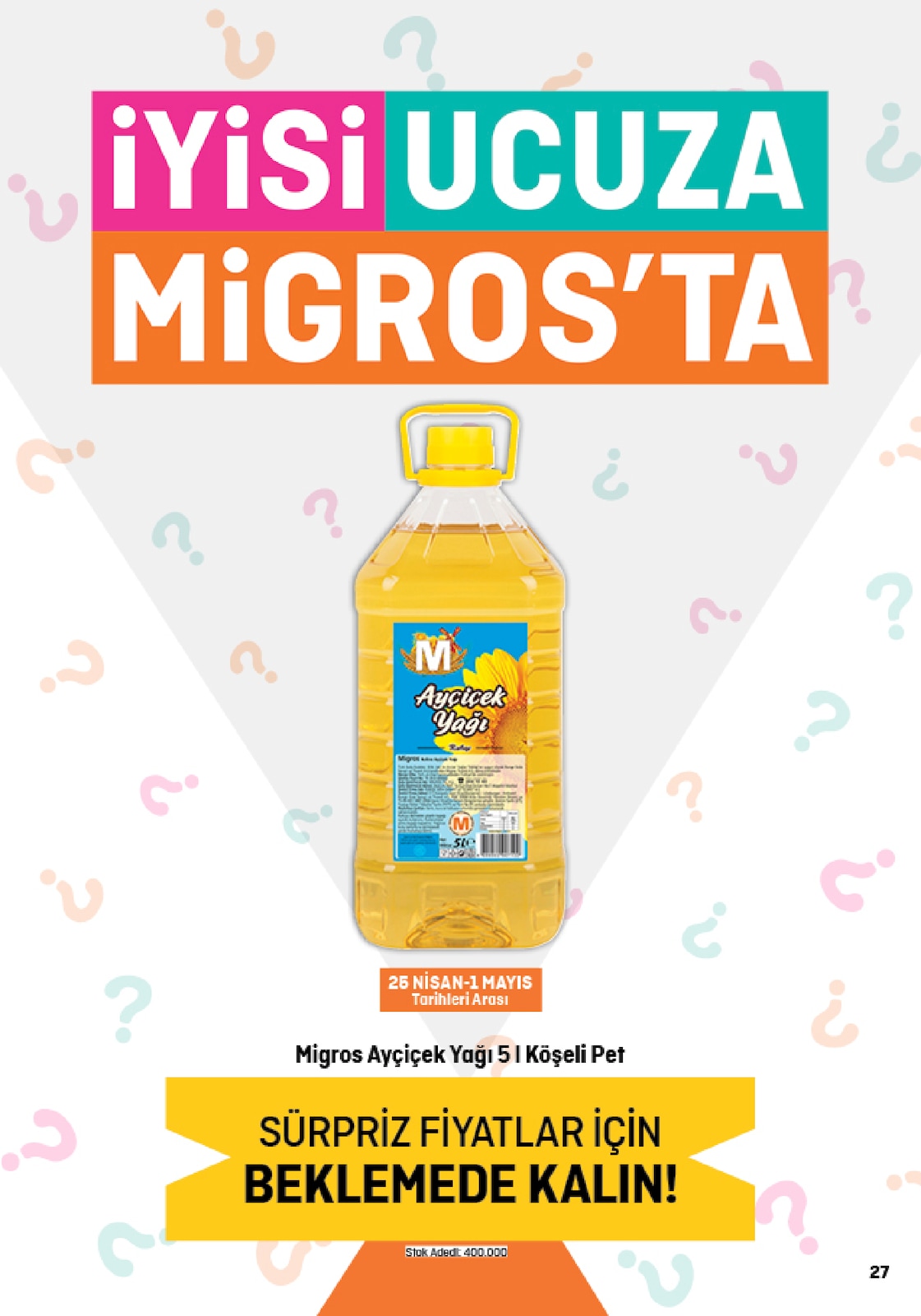 18.04.2024 Migros broşürü 27. sayfa