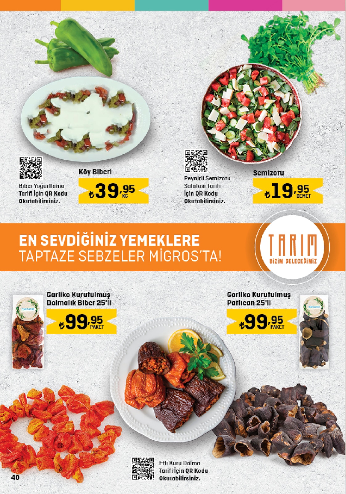 18.04.2024 Migros broşürü 40. sayfa