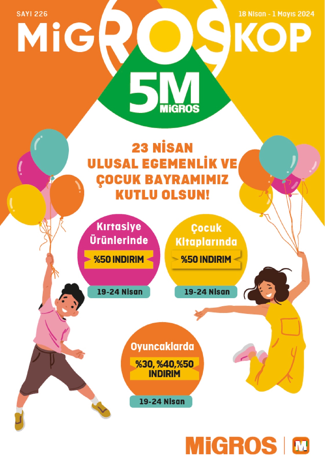 18.04.2024 Migros broşürü 1. sayfa