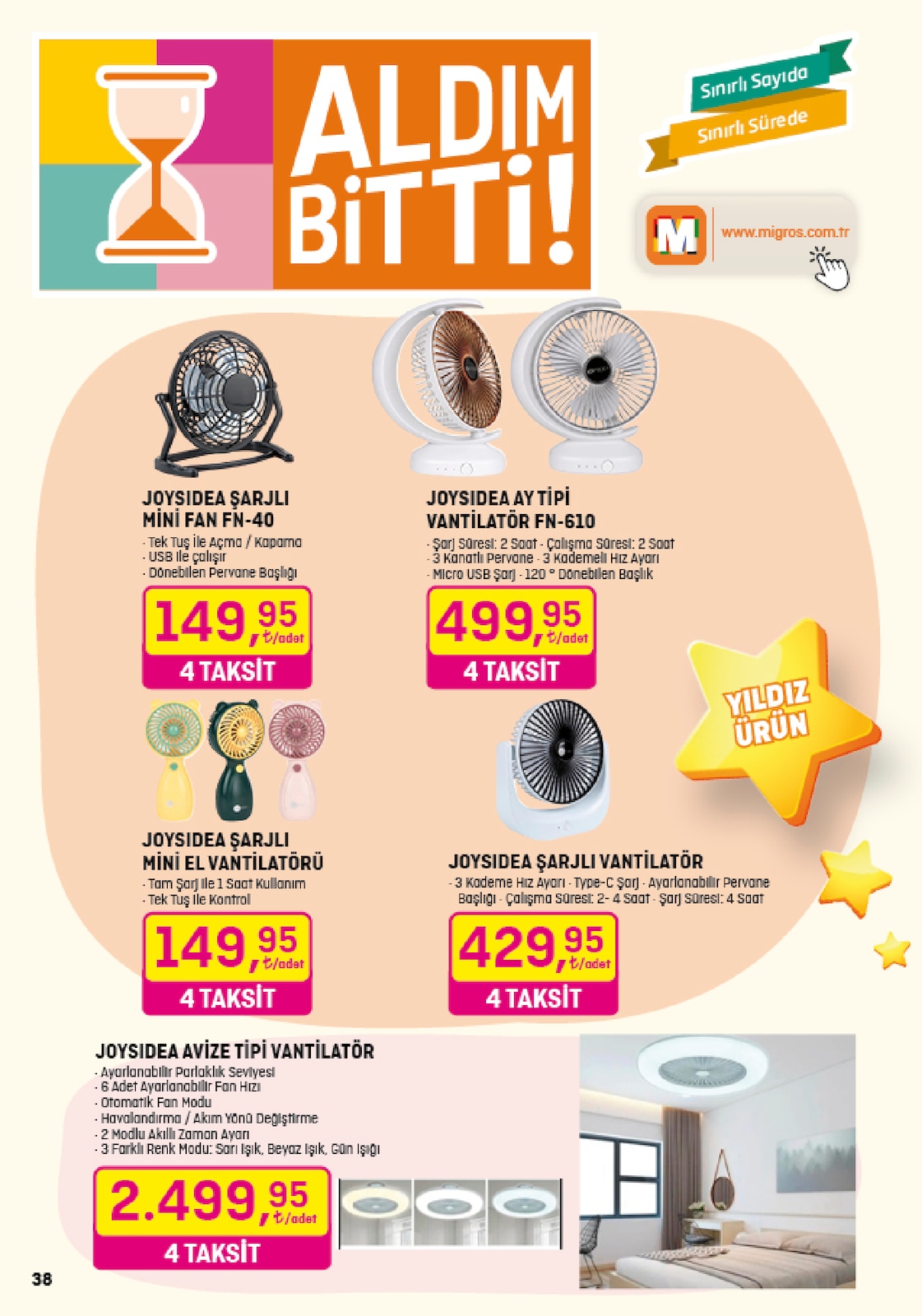 27.06.2024 Migros broşürü 38. sayfa