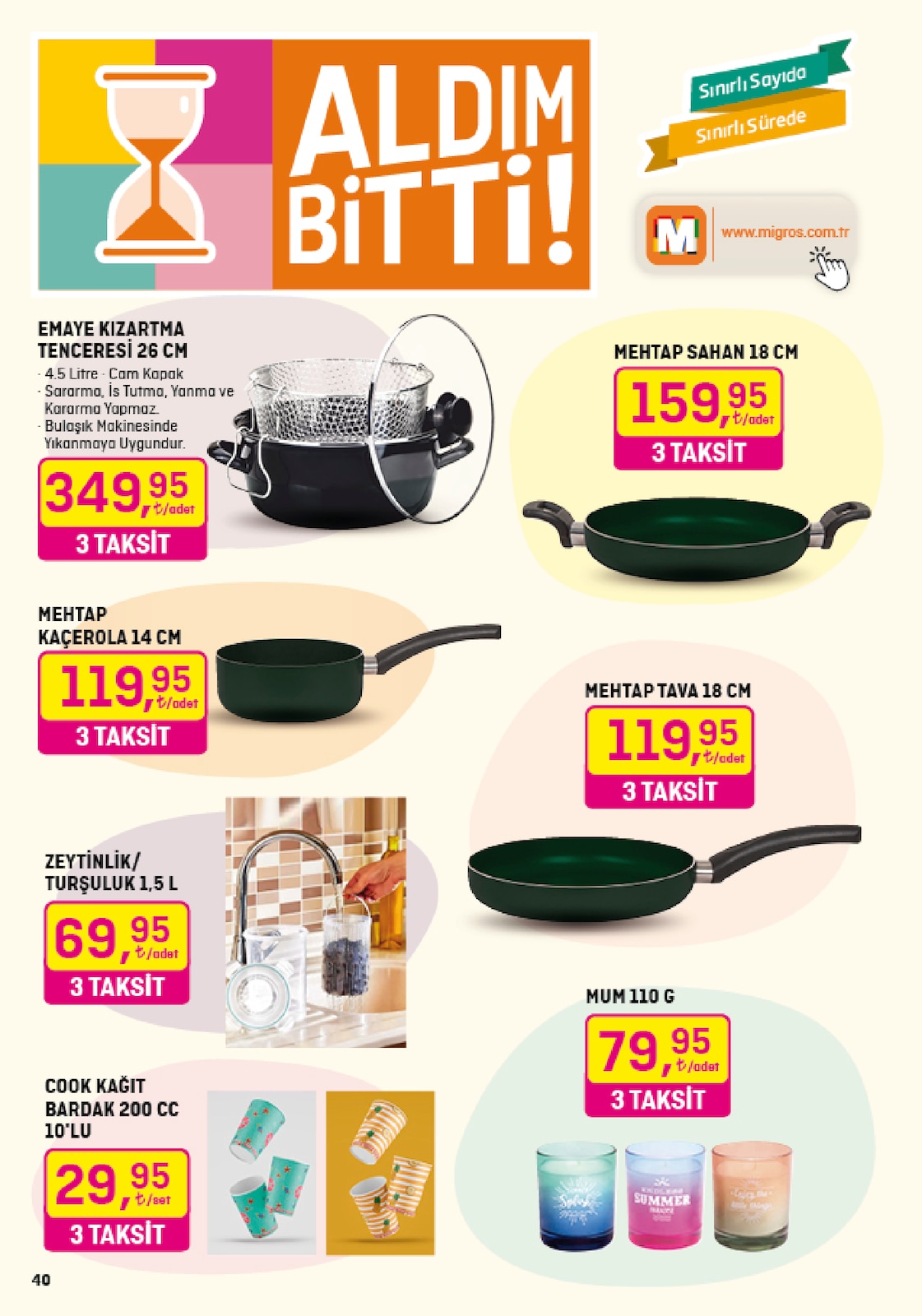 27.06.2024 Migros broşürü 40. sayfa