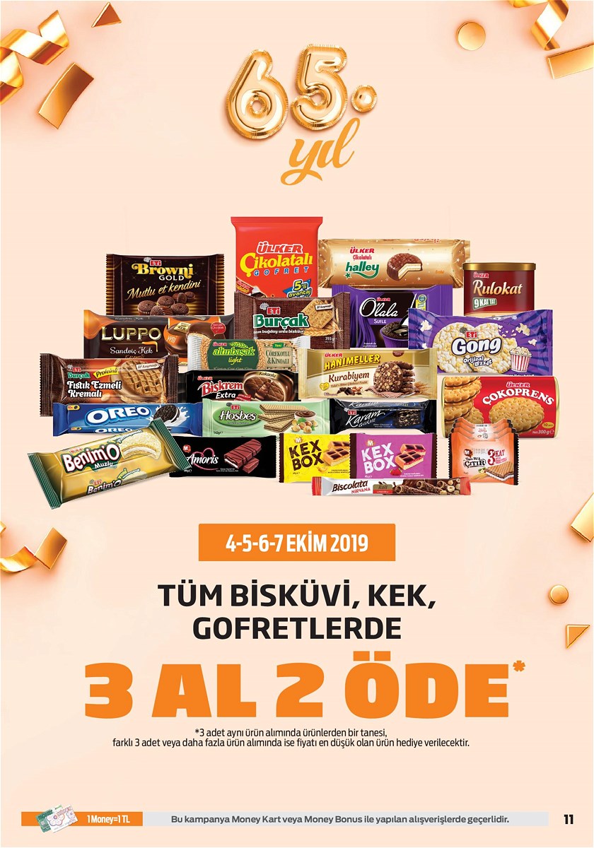 26.09.2019 Migros broşürü 11. sayfa