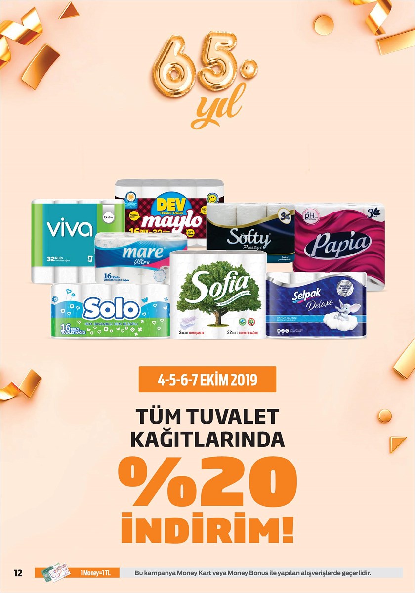 26.09.2019 Migros broşürü 12. sayfa