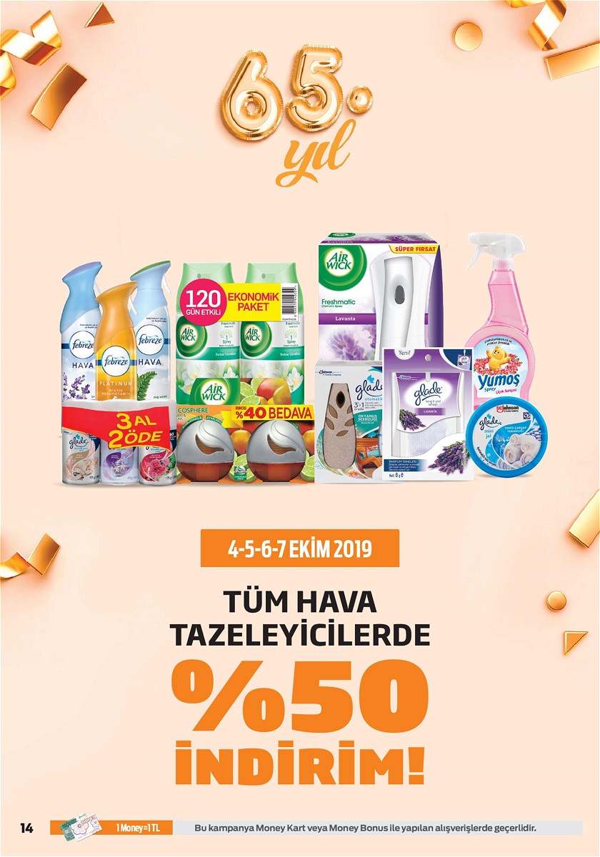 26.09.2019 Migros broşürü 14. sayfa