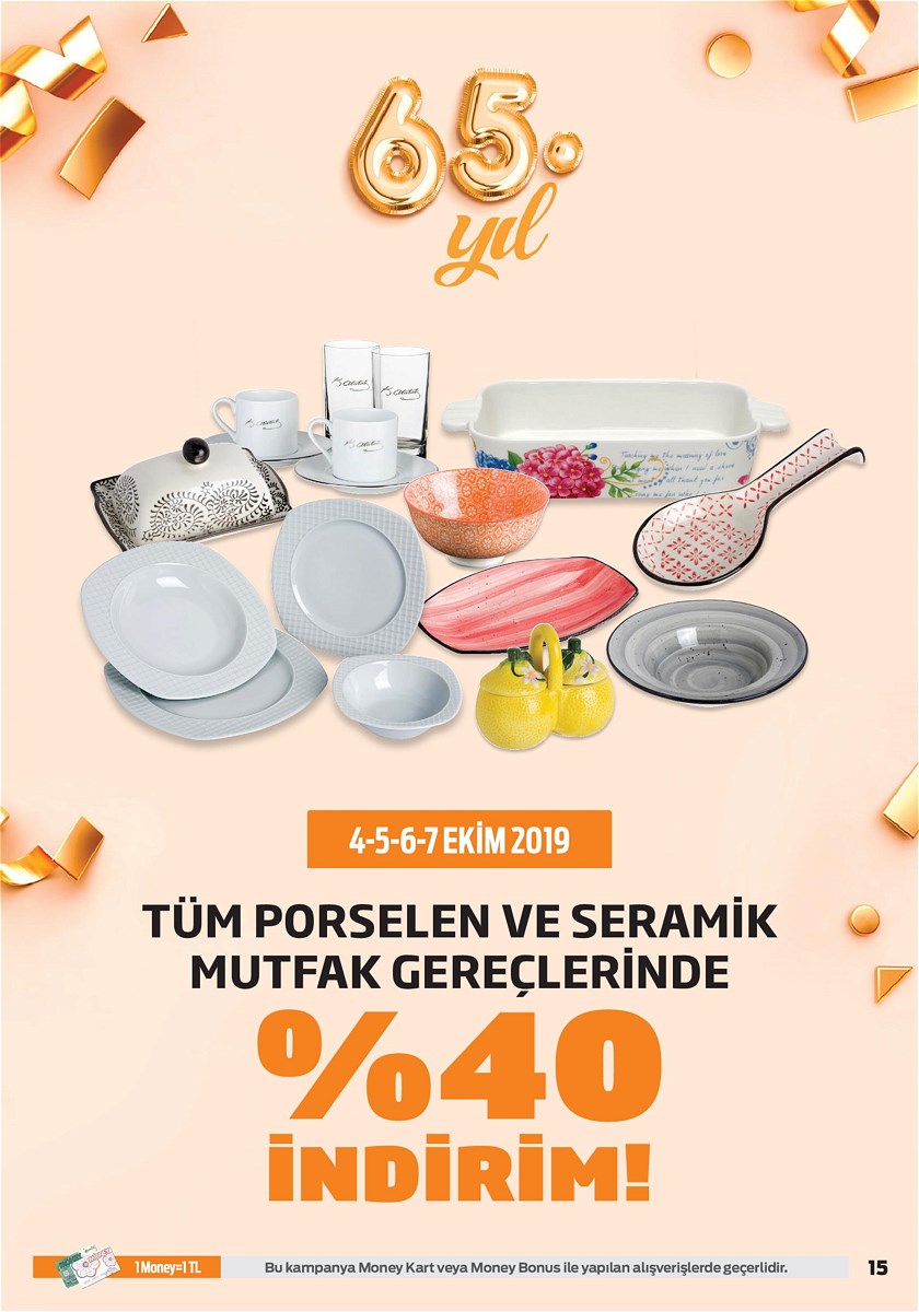 26.09.2019 Migros broşürü 15. sayfa