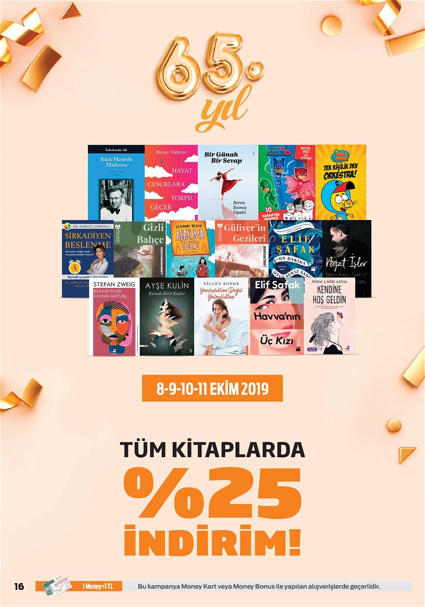 26.09.2019 Migros broşürü 16. sayfa