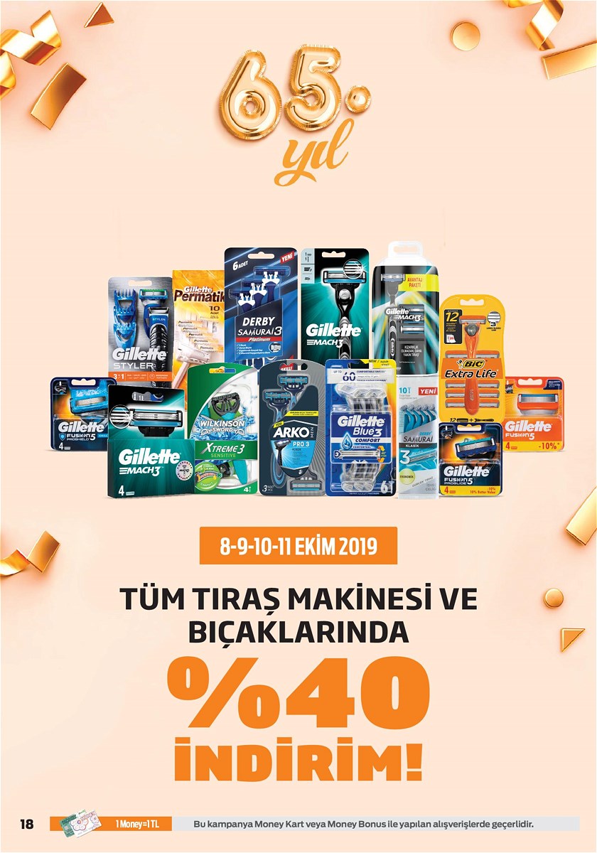 26.09.2019 Migros broşürü 18. sayfa