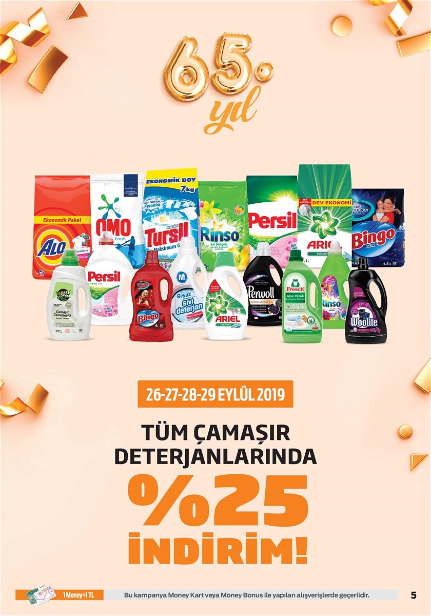 26.09.2019 Migros broşürü 5. sayfa