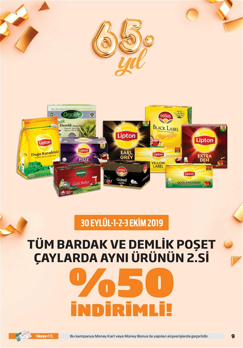 26.09.2019 Migros broşürü 9. sayfa