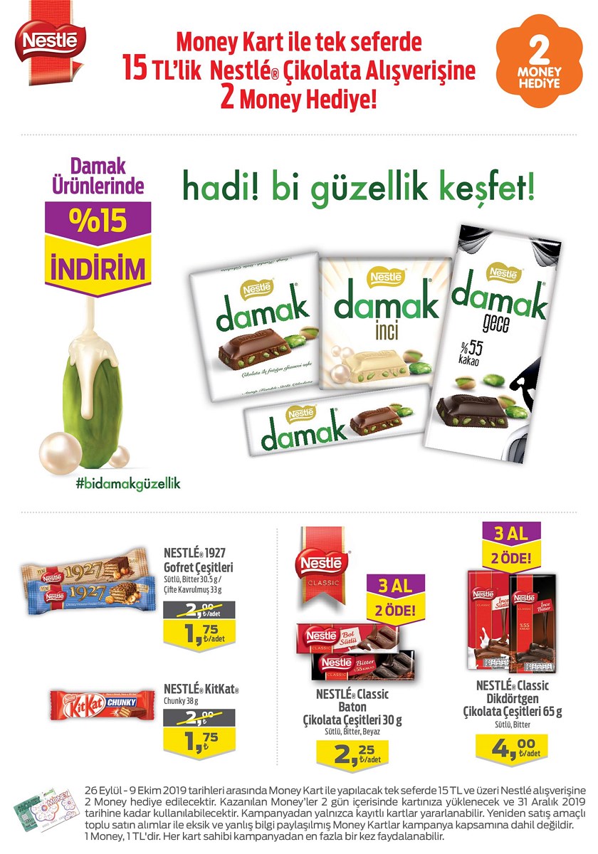 26.09.2019 Migros broşürü 47. sayfa