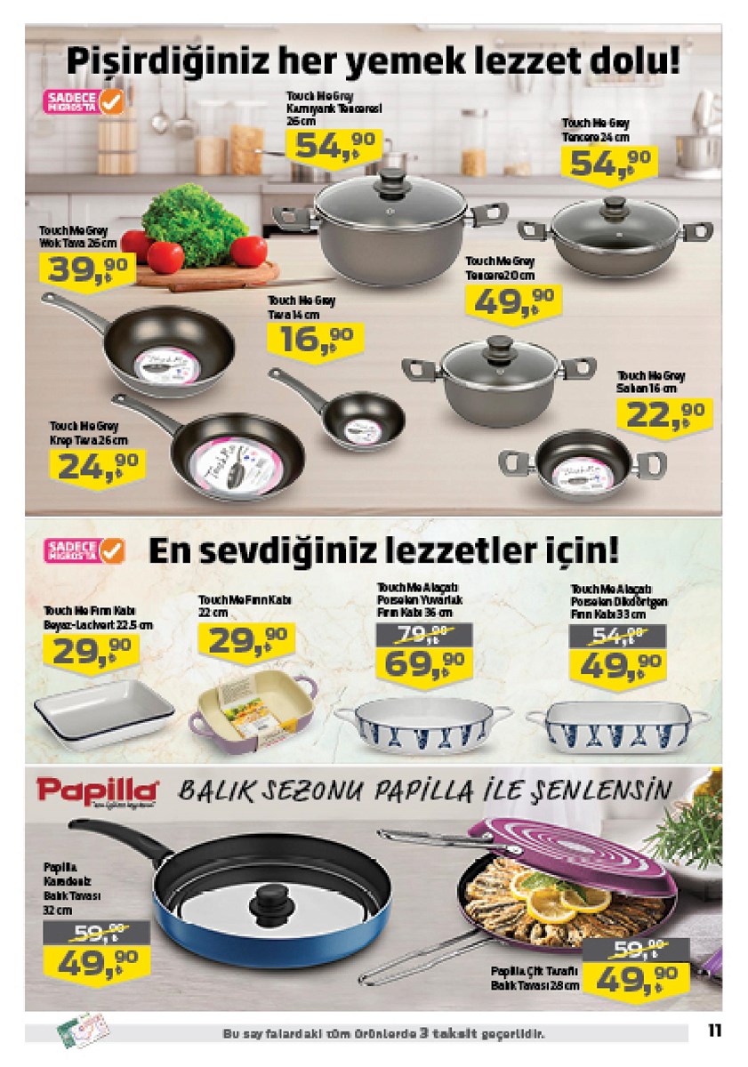 21.11.2019 Migros broşürü 11. sayfa