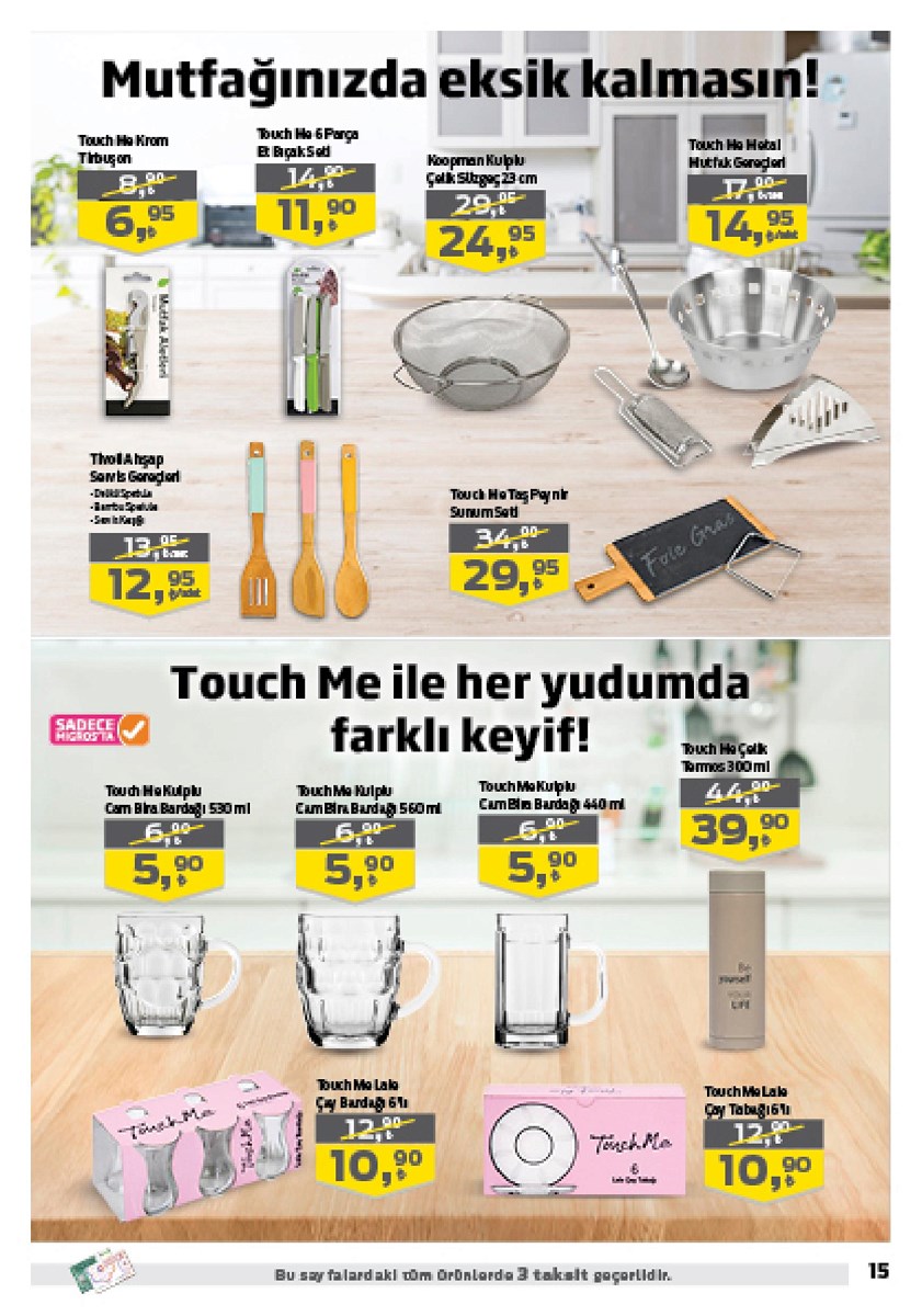 21.11.2019 Migros broşürü 15. sayfa
