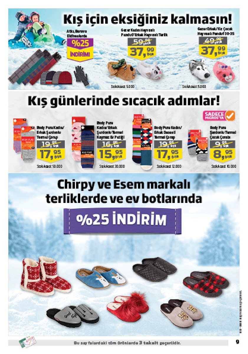 16.01.2020 Migros broşürü 9. sayfa