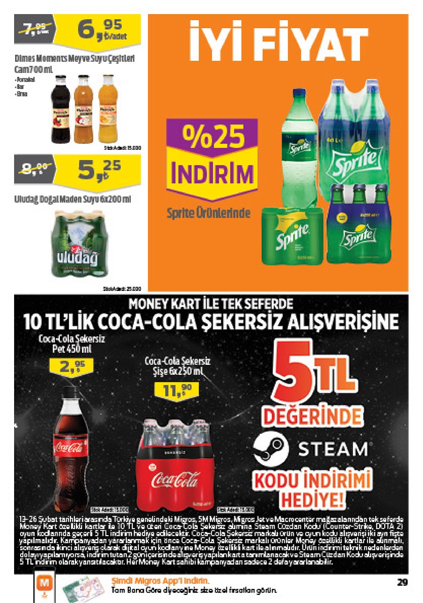 13.02.2020 Migros broşürü 29. sayfa