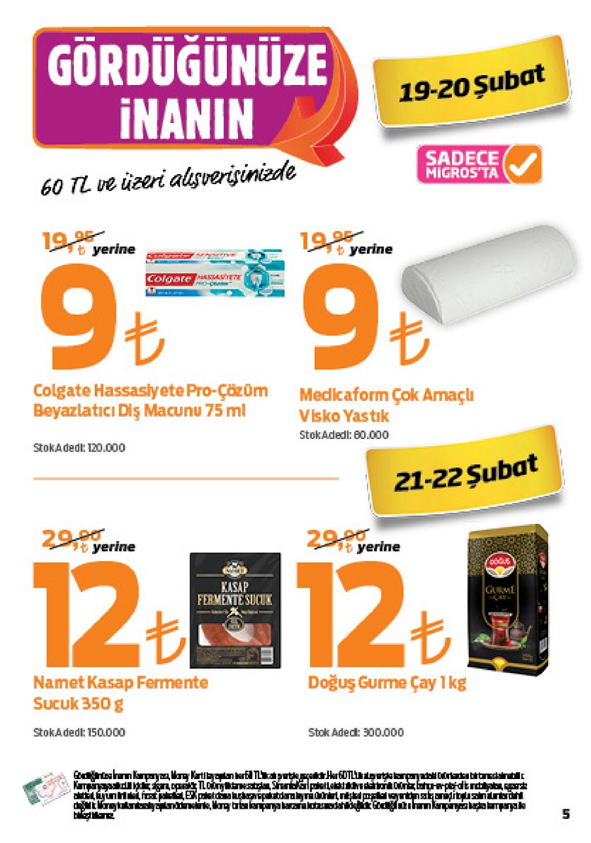 13.02.2020 Migros broşürü 5. sayfa