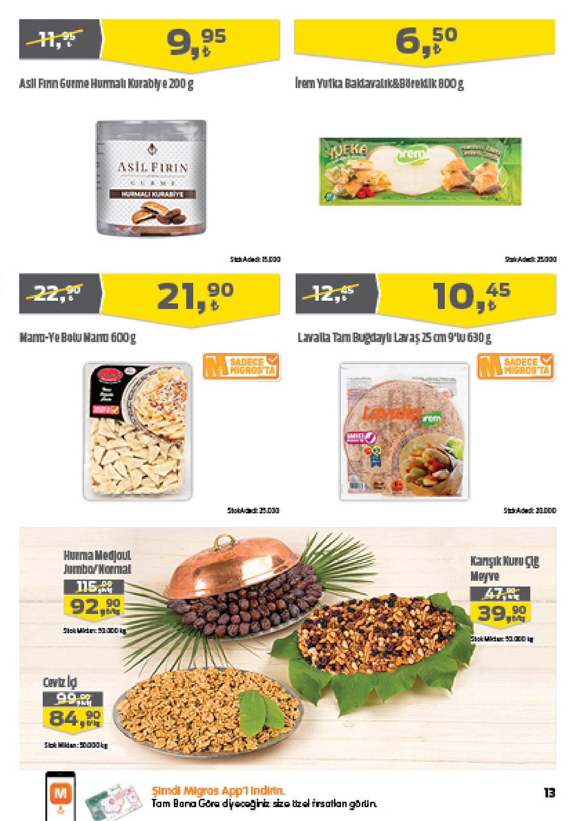 30.04.2020 Migros broşürü 13. sayfa