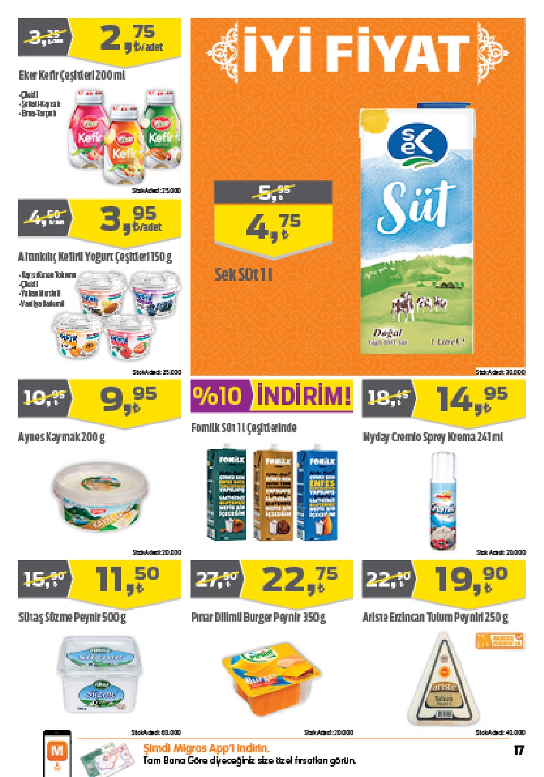 30.04.2020 Migros broşürü 17. sayfa