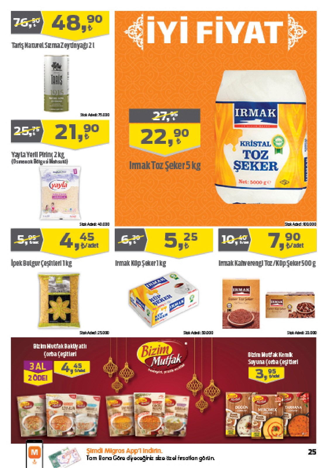 30.04.2020 Migros broşürü 25. sayfa