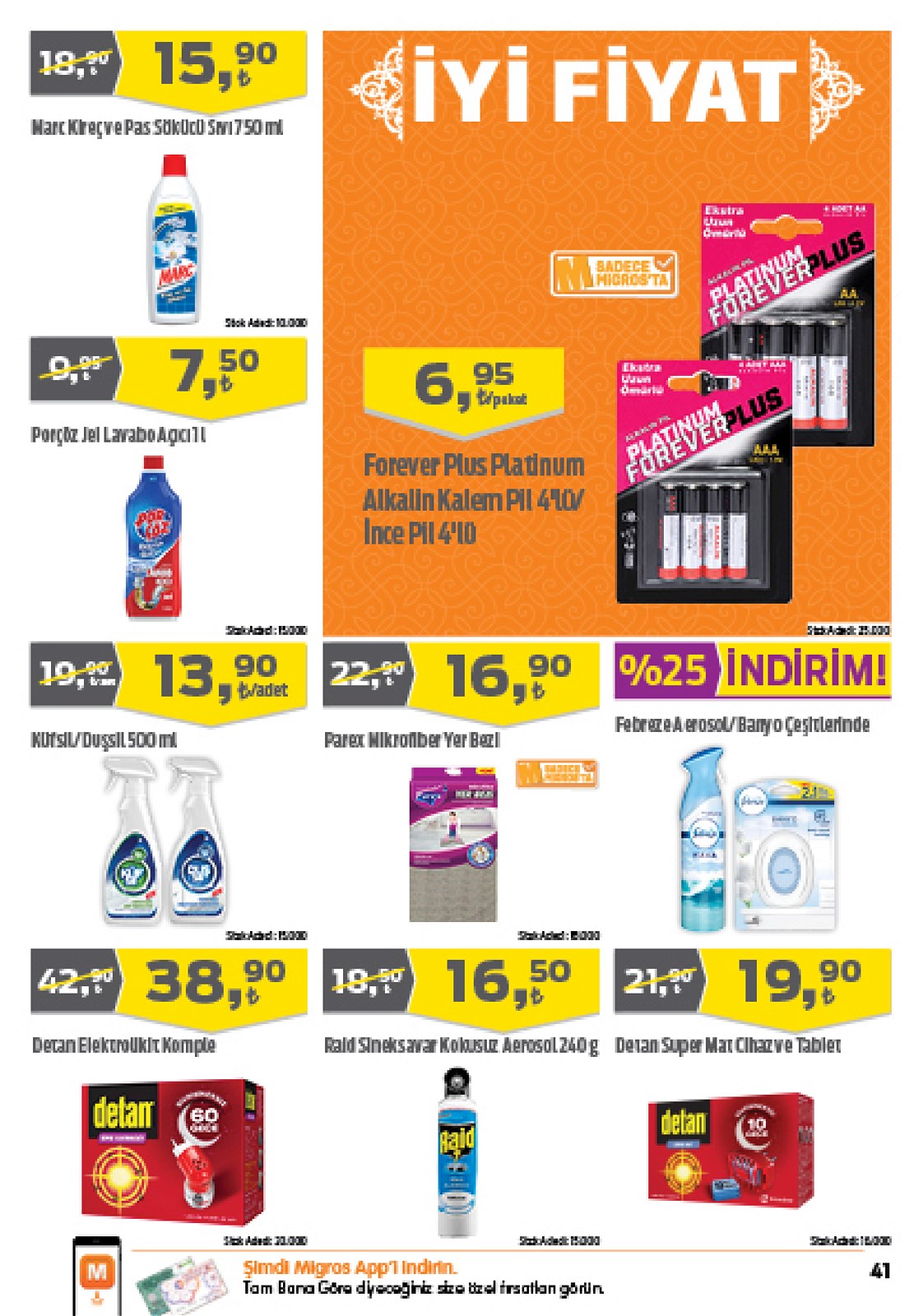 30.04.2020 Migros broşürü 41. sayfa