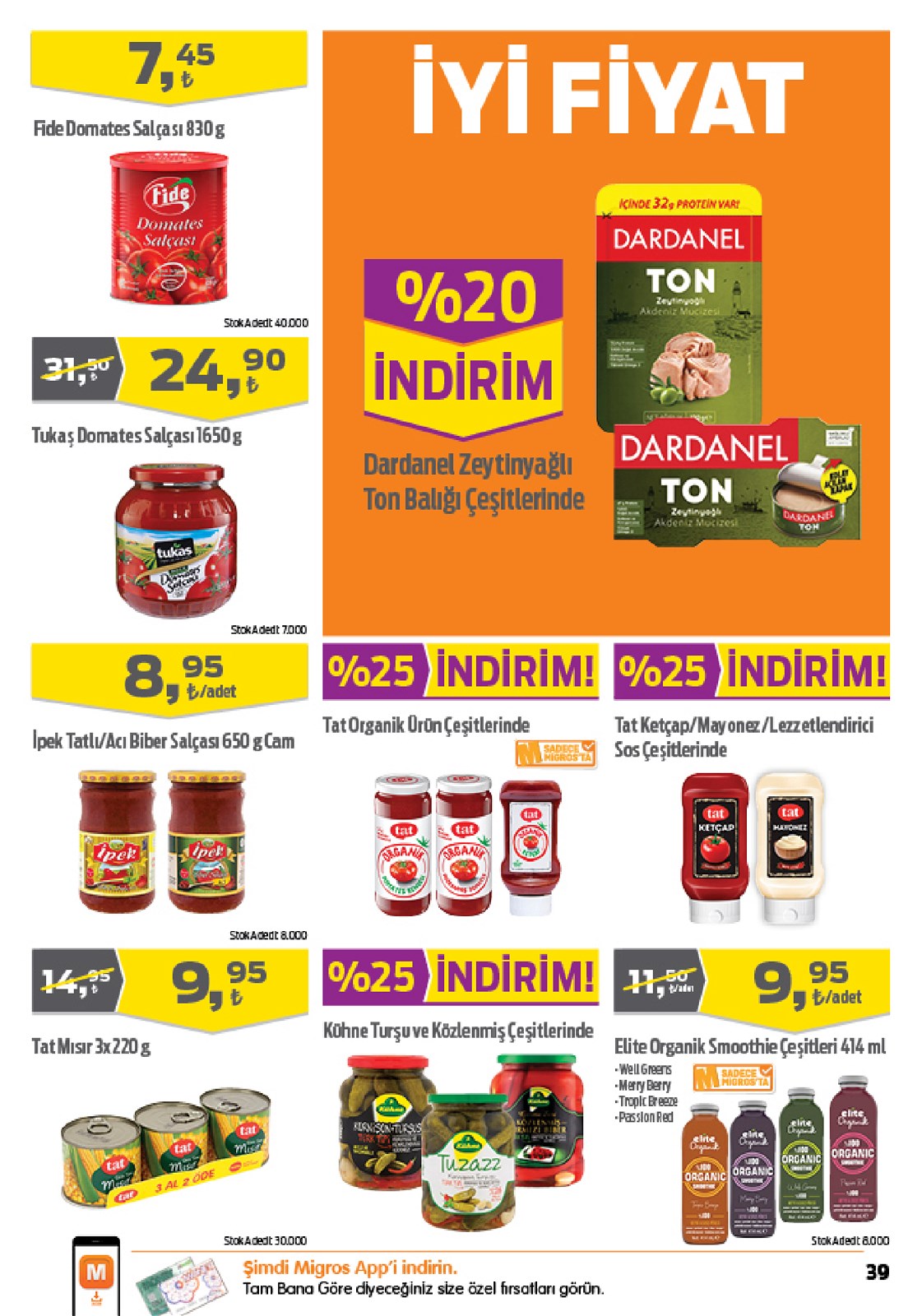 11.06.2020 Migros broşürü 39. sayfa