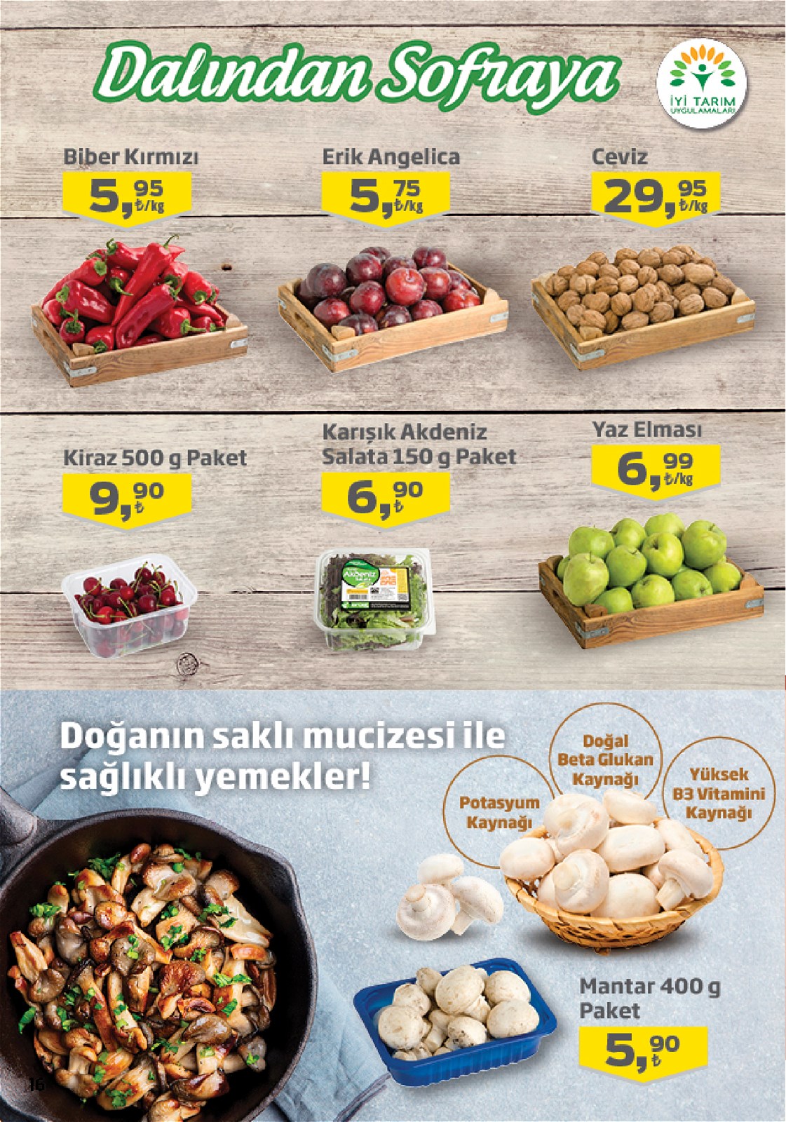 25.06.2020 Migros broşürü 16. sayfa