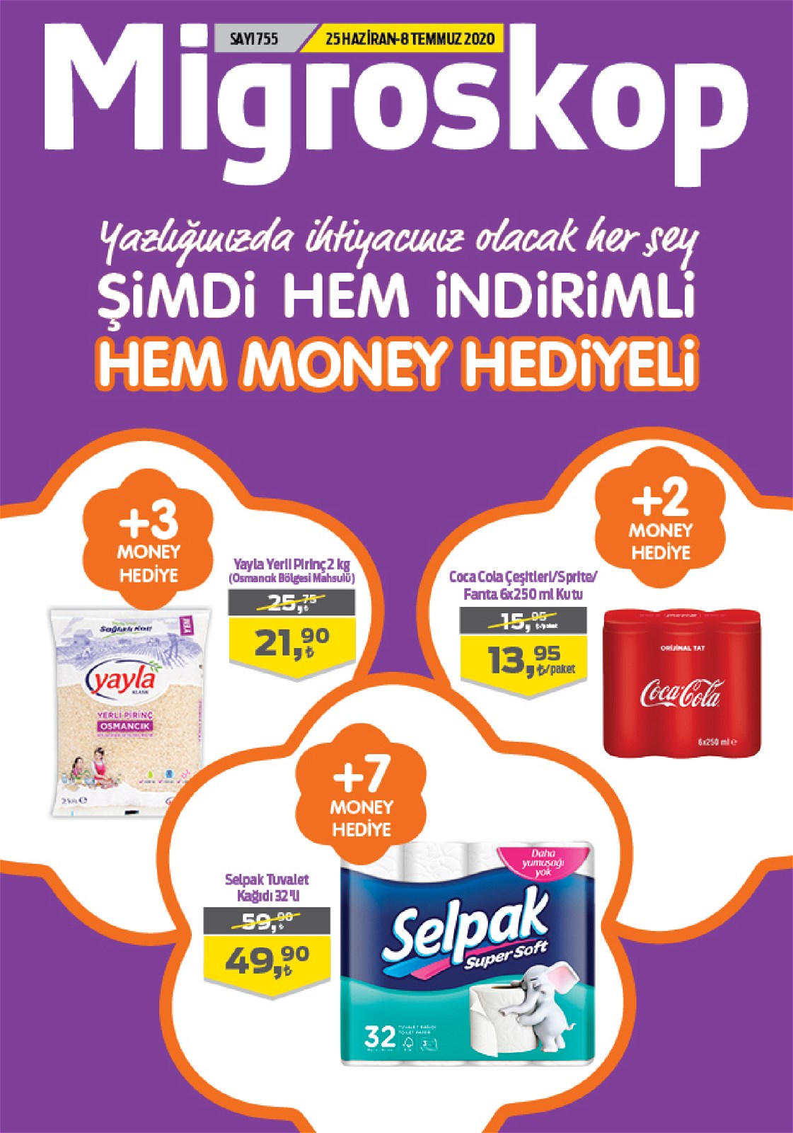 25.06.2020 Migros broşürü 1. sayfa