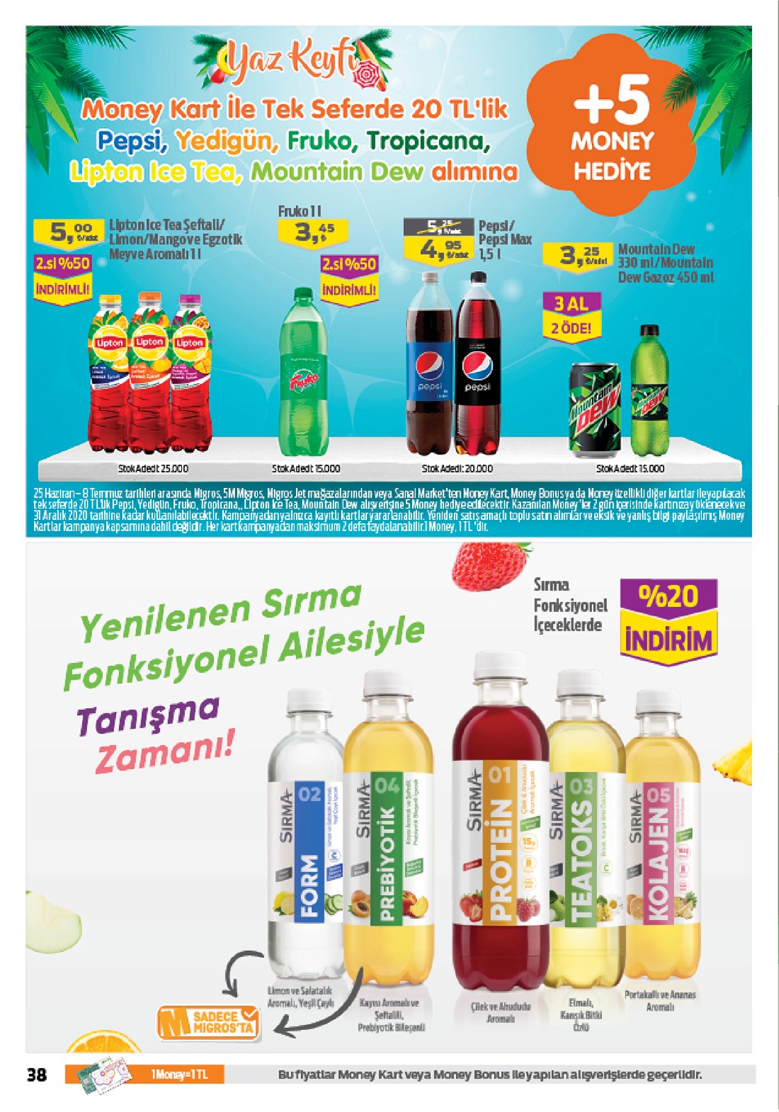 25.06.2020 Migros broşürü 38. sayfa