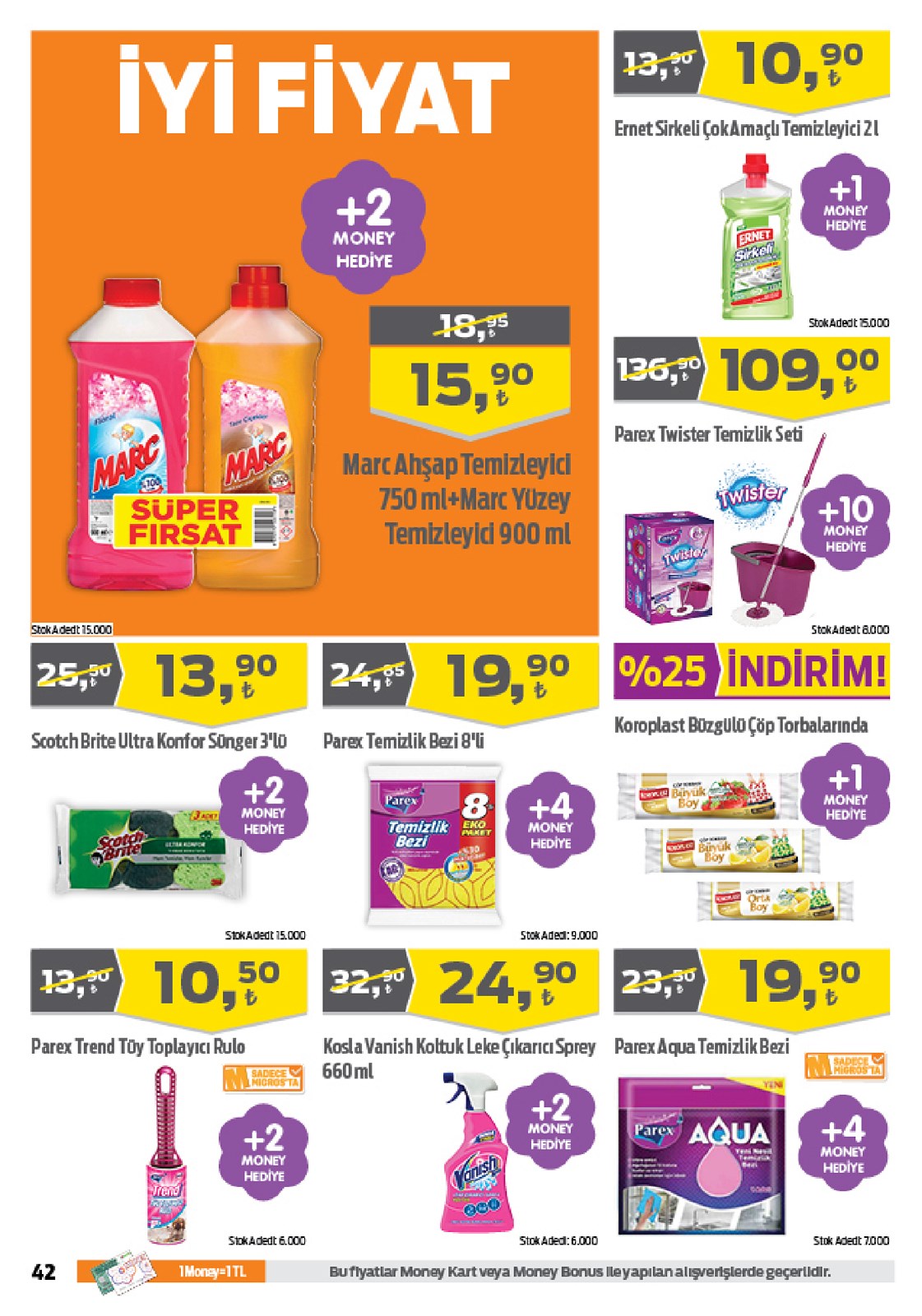 25.06.2020 Migros broşürü 42. sayfa